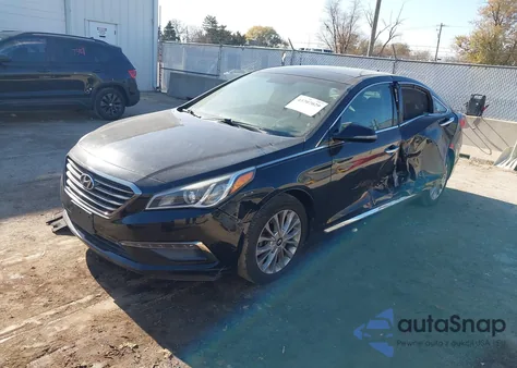 2015 Hyundai Sonata Limited from USA, damaged, VIN 5NPE34AF2FH014016
